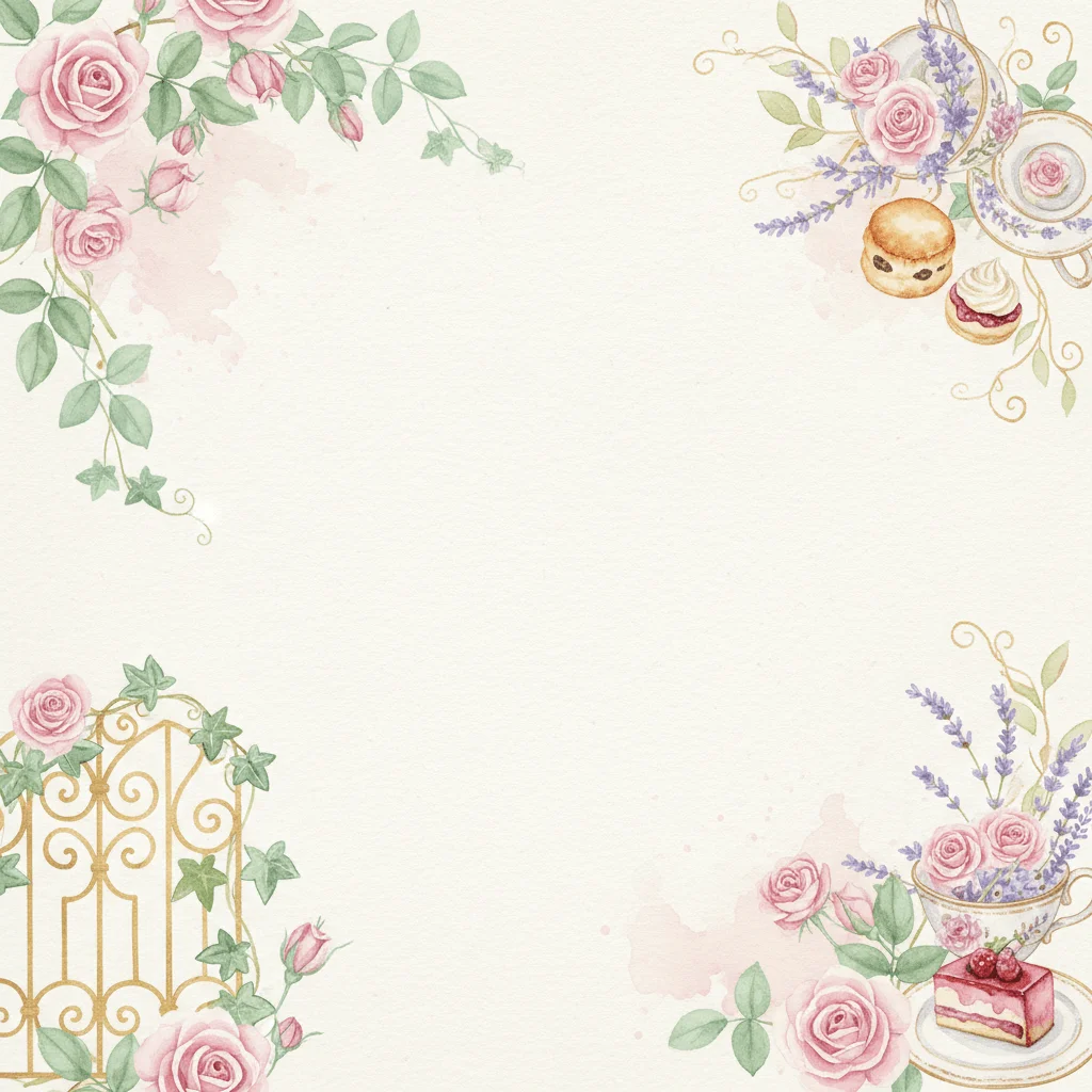 Garden Brunch — a free birthday invitation template on InviteDrop