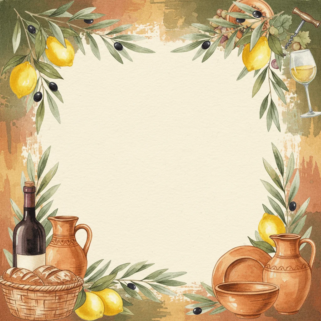 Italian Dinner — a free birthday invitation template on InviteDrop