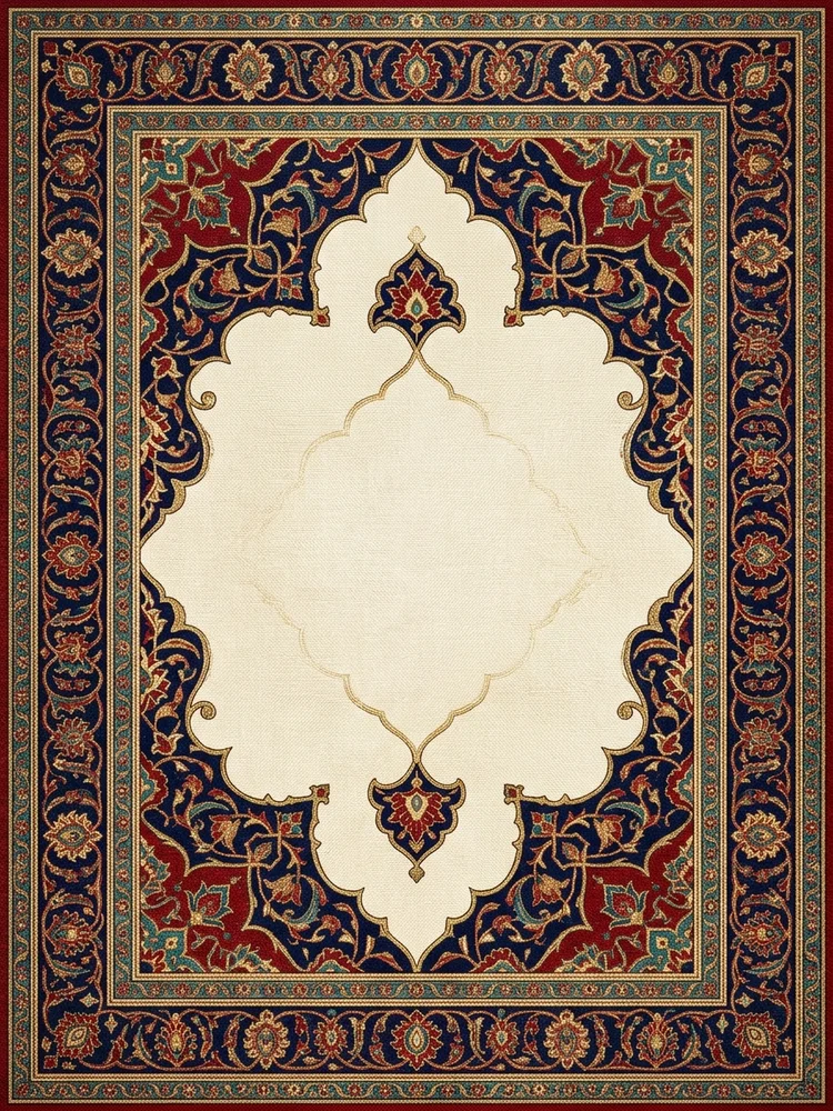 Persian Carpet — a free birthday invitation template on InviteDrop