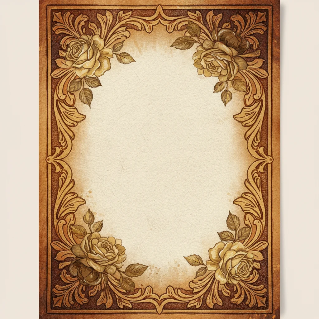 Leather 3rd anniversary invitation template