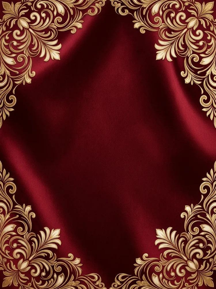 Ruby Luxe — a free anniversary invitation template on InviteDrop