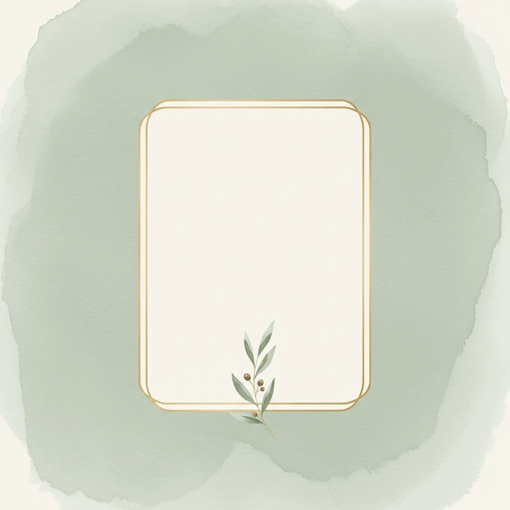 Minimal Sage — a free baby shower invitation template on InviteDrop
