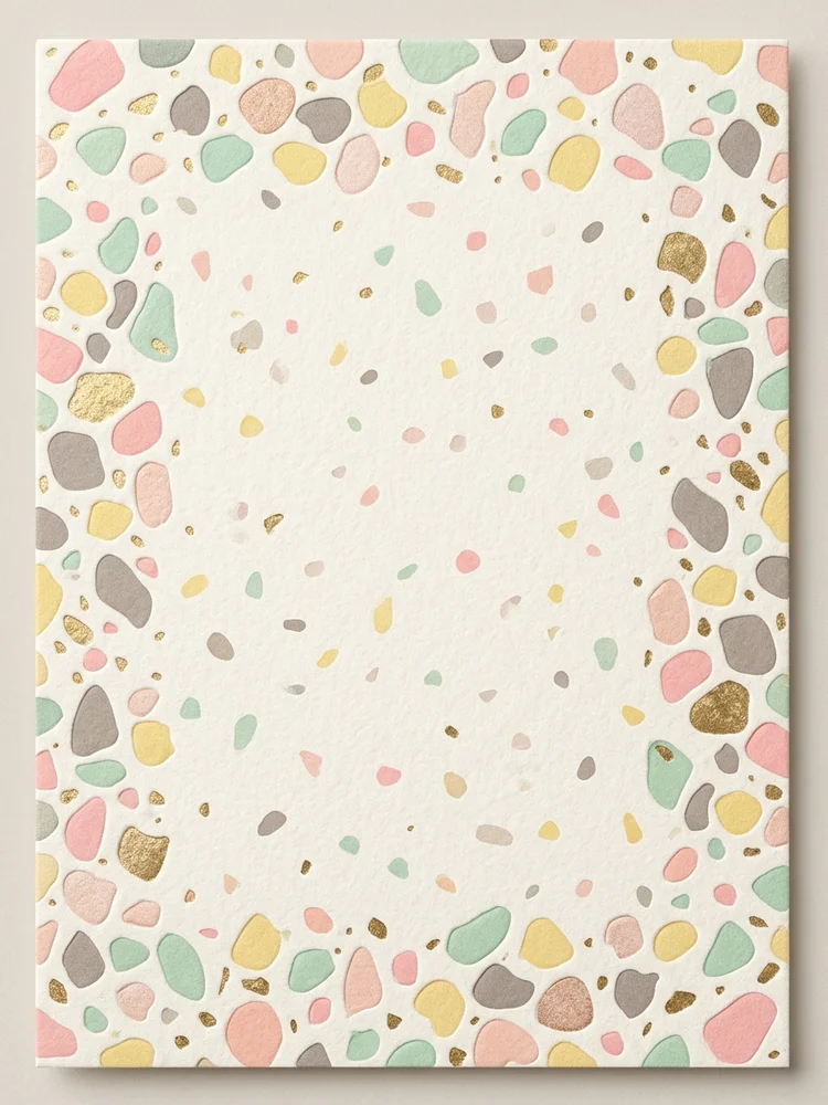 Terrazzo Playful — a free baby shower invitation template on InviteDrop