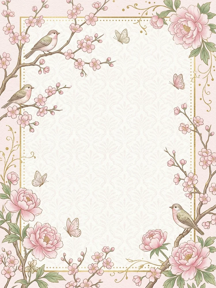 Chinoiserie Nursery — a free baby shower invitation template on InviteDrop