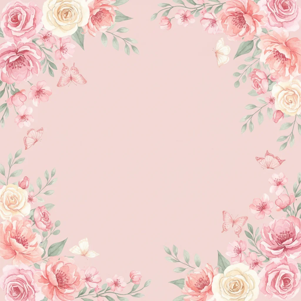 Pink Floral Girl Baby Shower baby shower invitation template