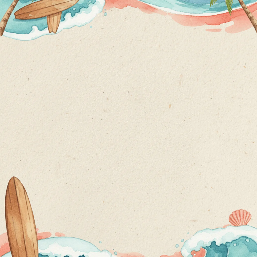Surf Session — a free bachelor party invitation template on InviteDrop