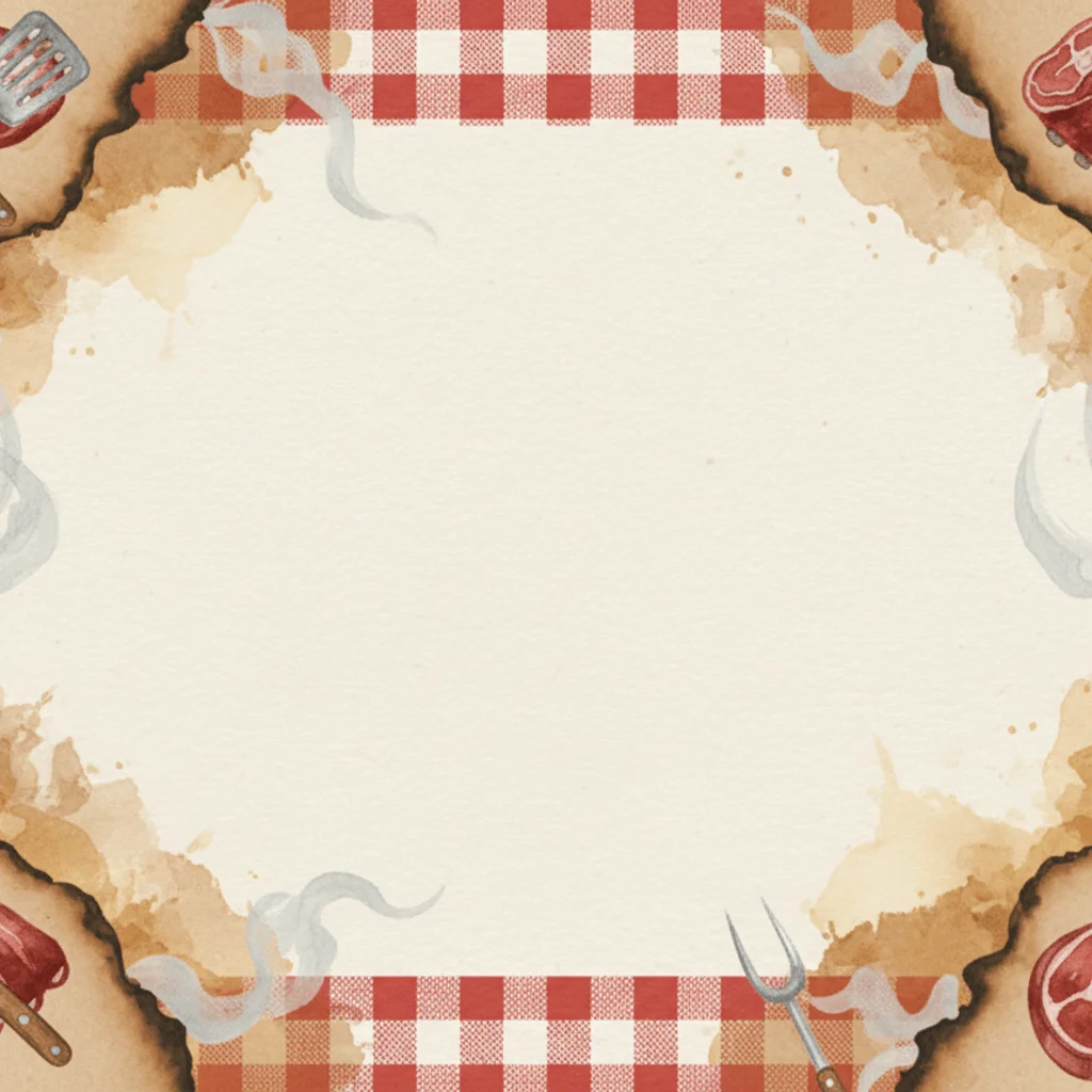 BBQ Smokehouse — a free bachelor party invitation template on InviteDrop