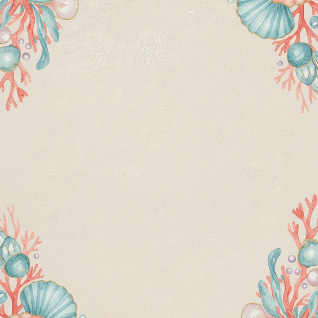 Coastal Shell — a free bachelorette invitation template on InviteDrop
