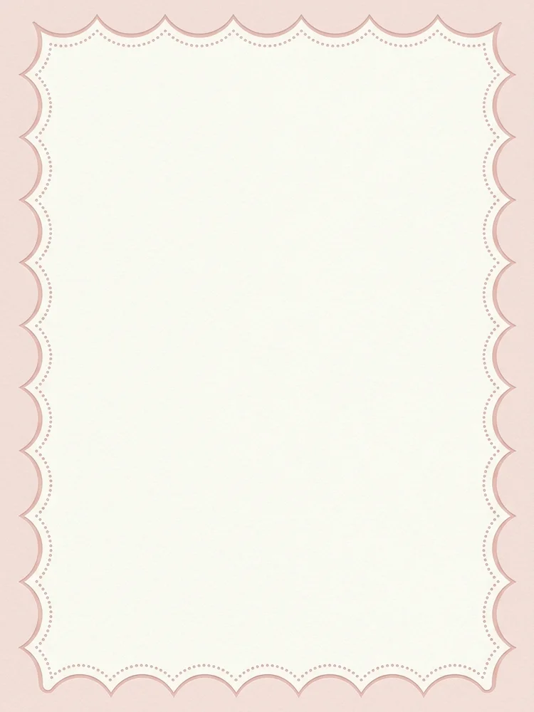 Scallop & Dot — a free bridal shower invitation template on InviteDrop