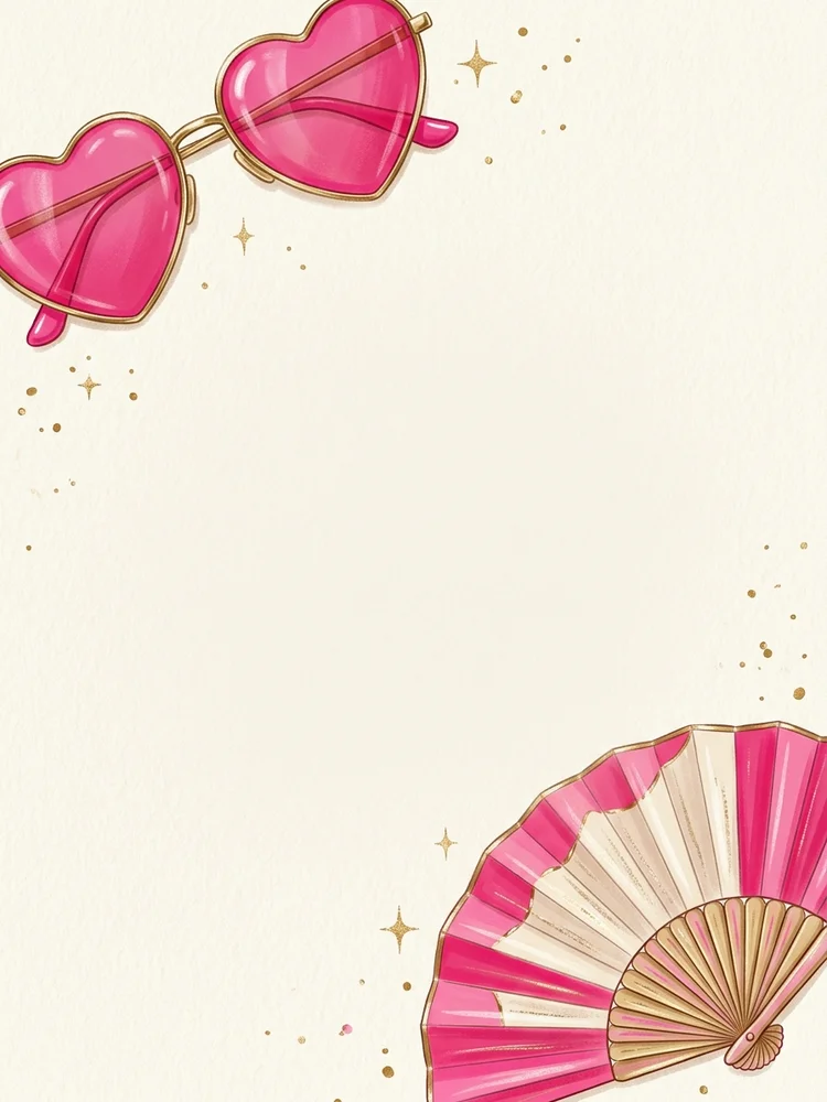 Heart Shades — a free bridal shower invitation template on InviteDrop