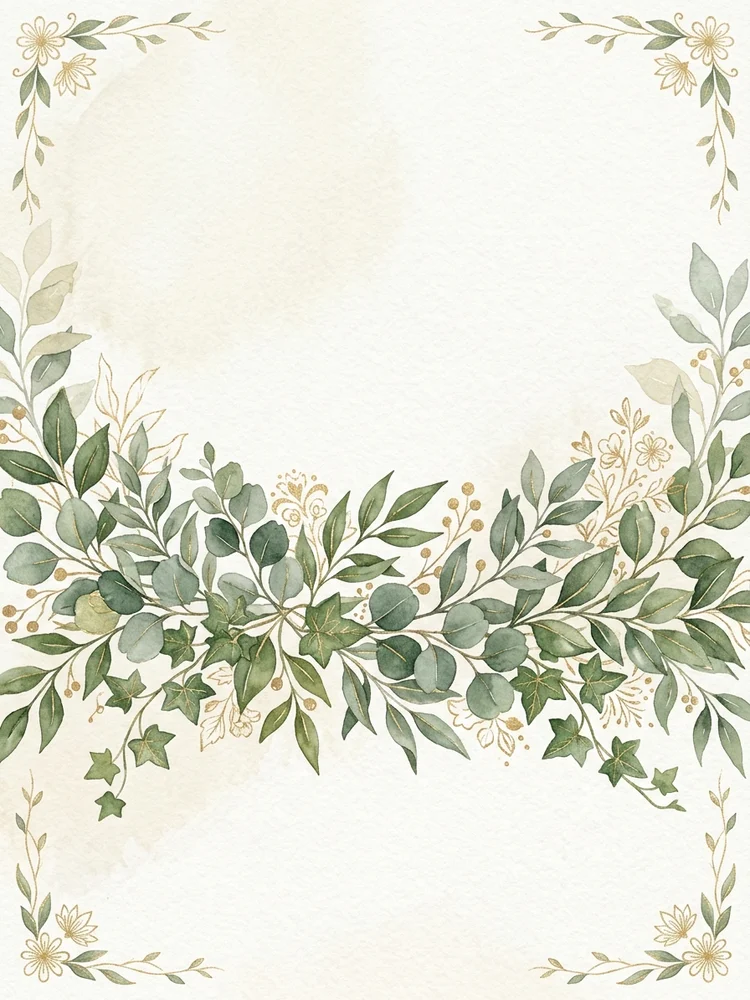 Botanical Table — a free dinner party invitation template on InviteDrop