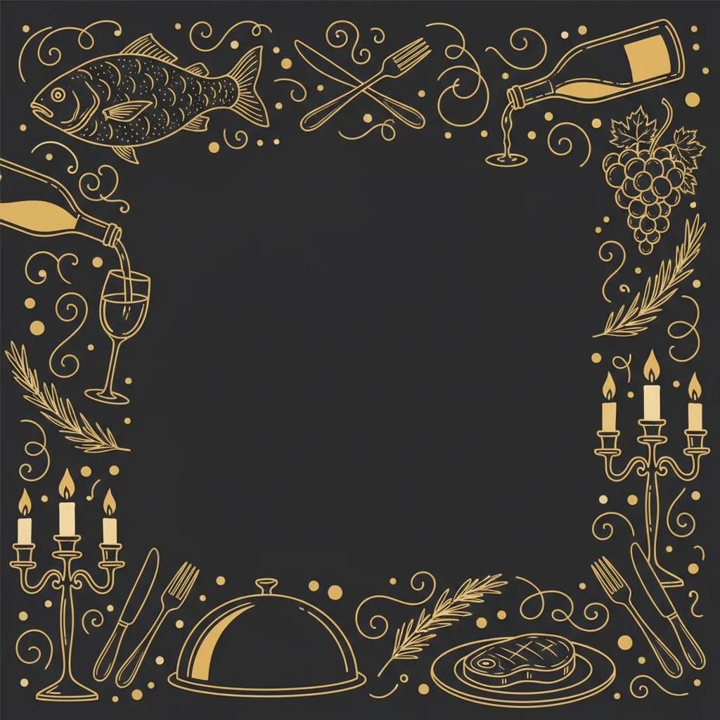 Fine Dining Dinner Party dinner party invitation template