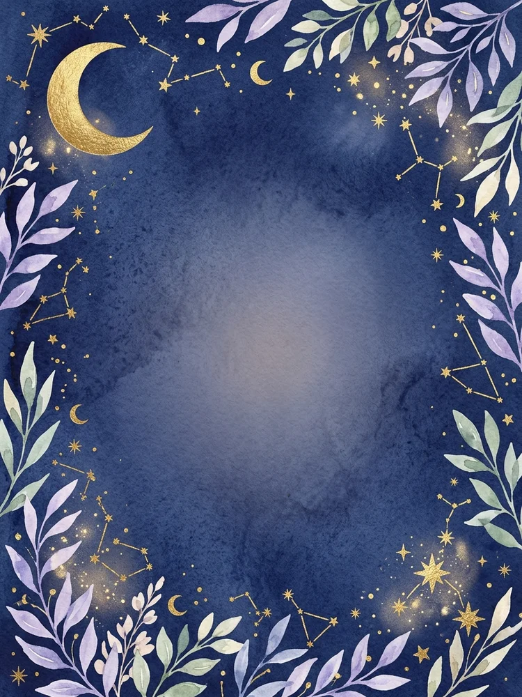 Celestial Love — a free engagement invitation template on InviteDrop