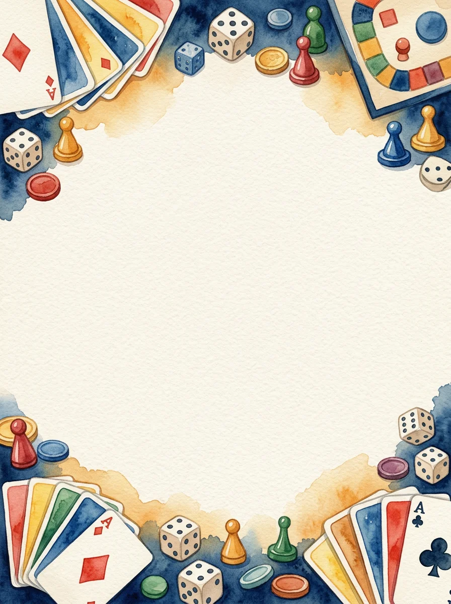 Game Night dinner party invitation template