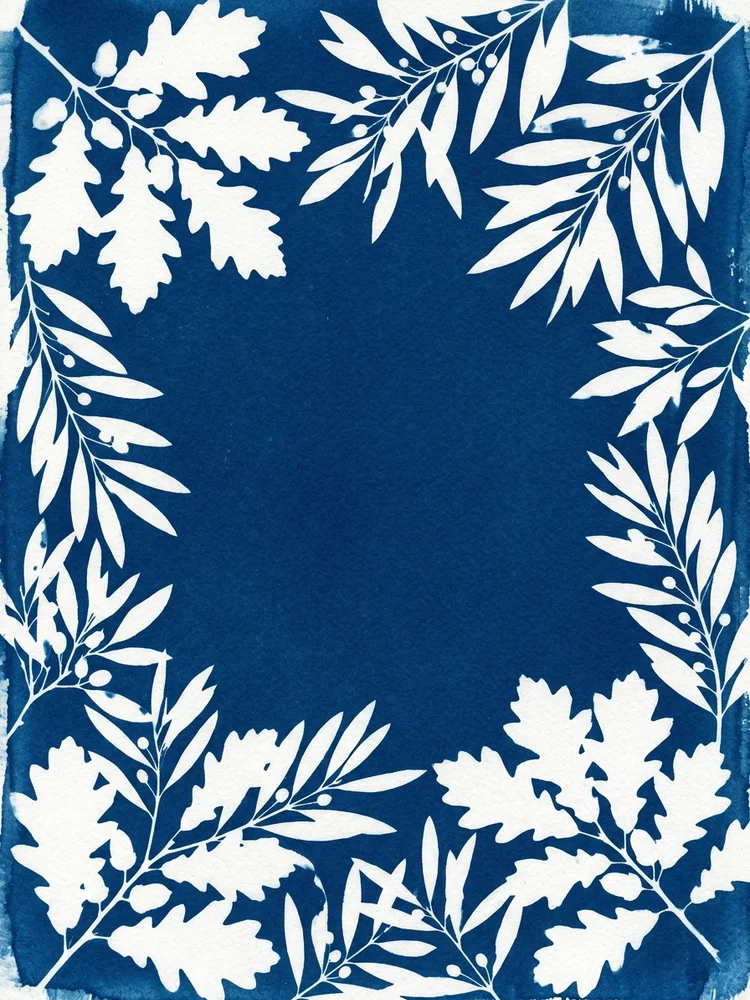 Cyanotype Scholar — a free graduation invitation template on InviteDrop