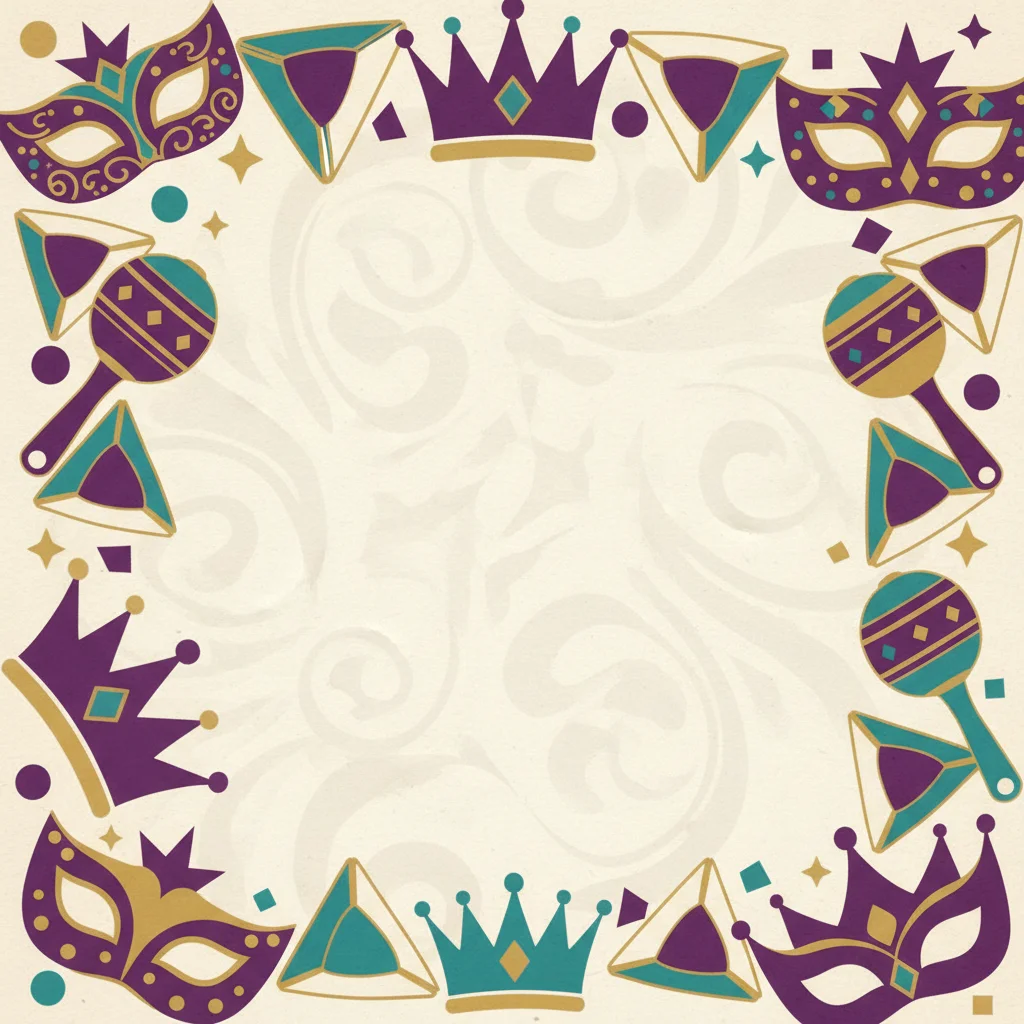 Purim Celebration — a free holiday invitation template on InviteDrop