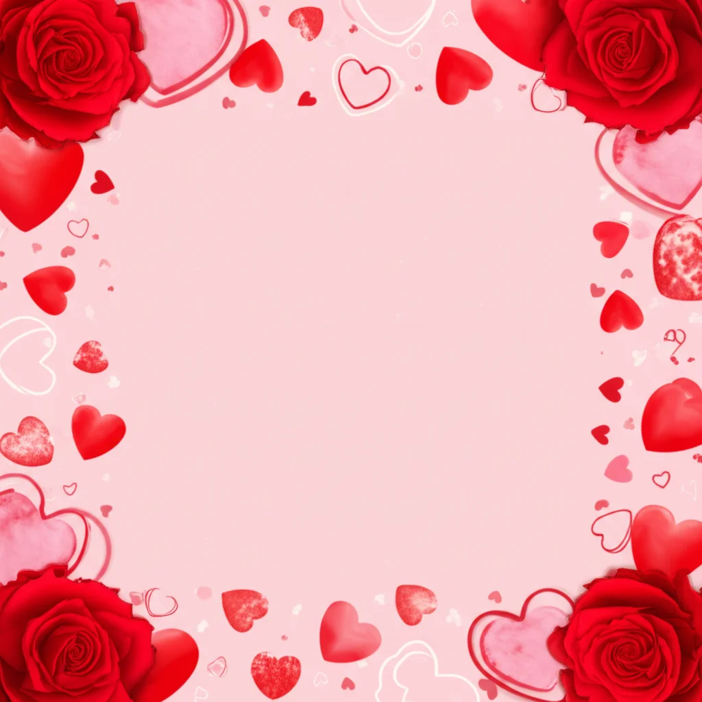 Valentines Hearts Holiday holiday invitation template