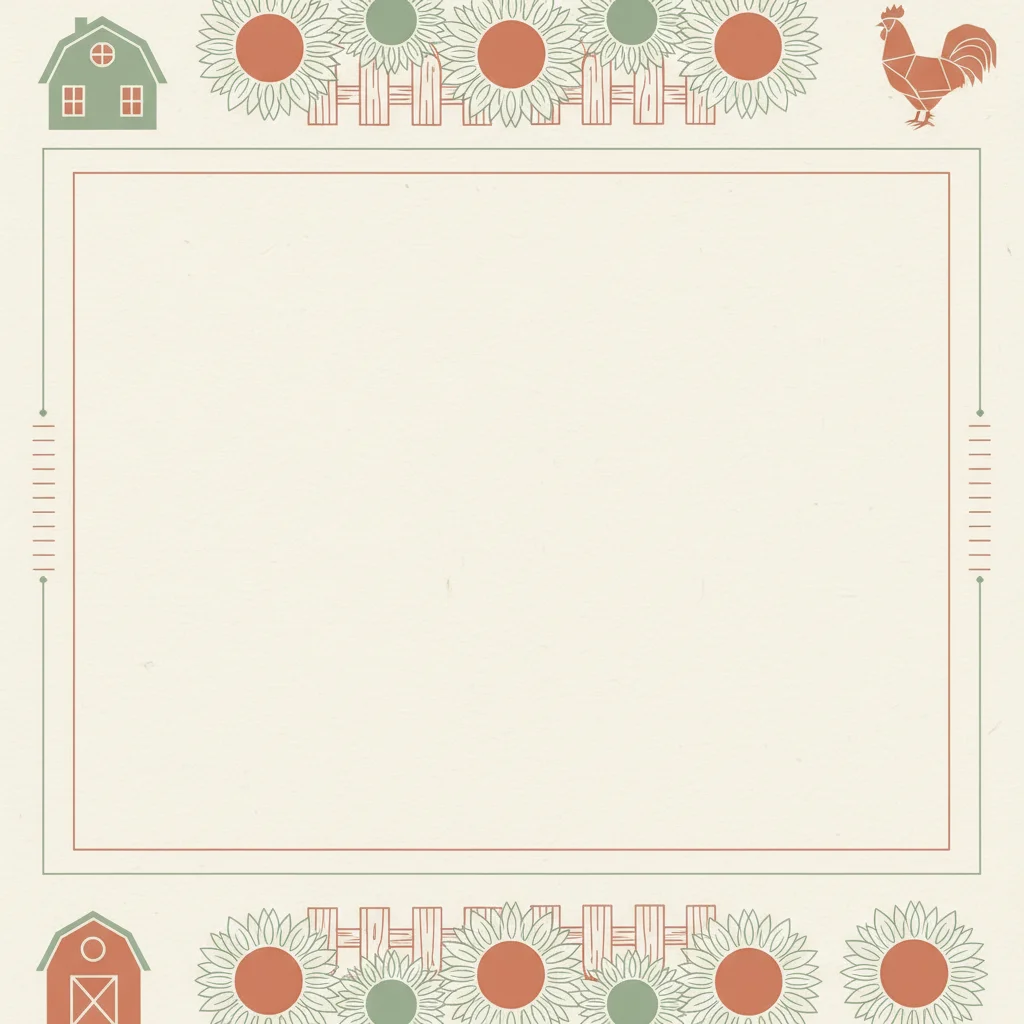 Farmhouse housewarming invitation template