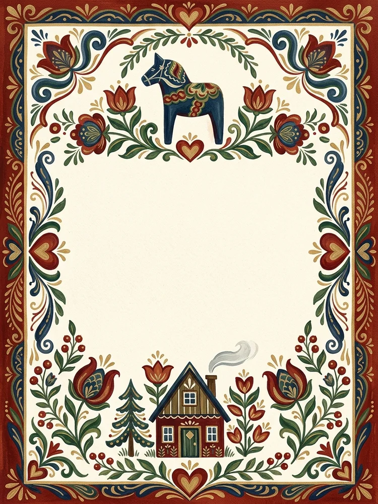 Scandi Folk Home — a free housewarming invitation template on InviteDrop