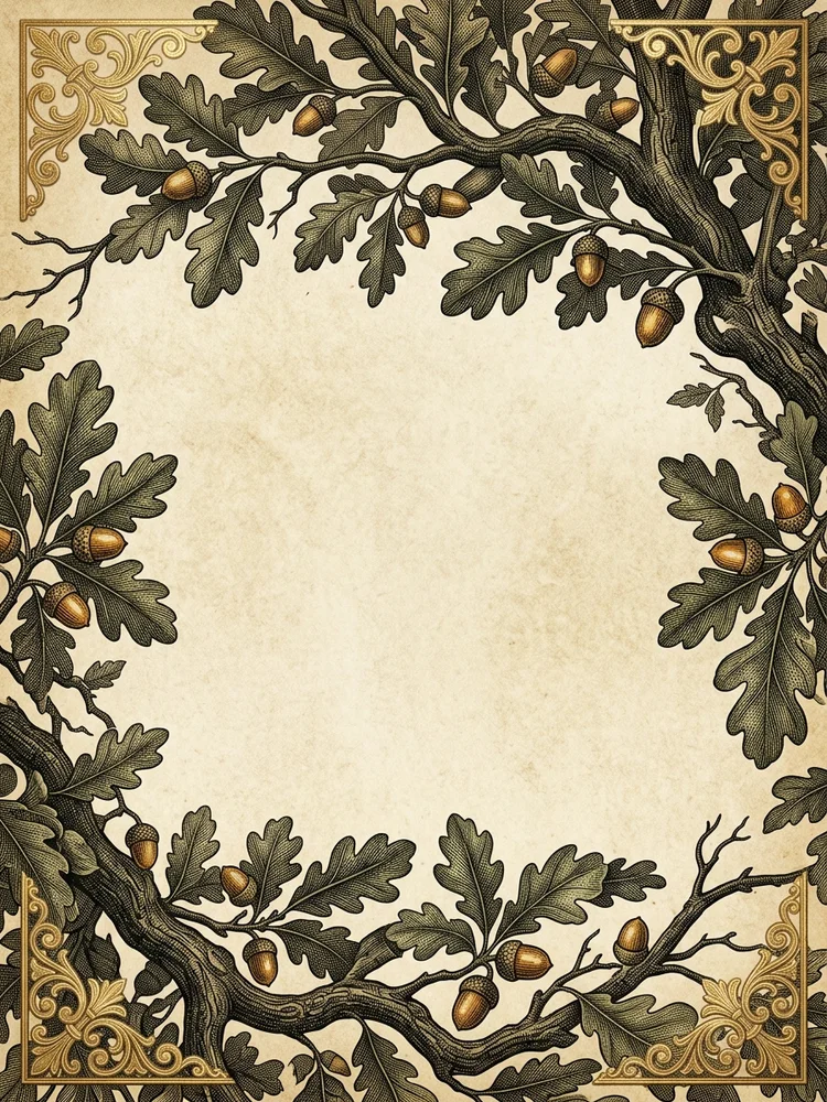 Victorian Oak — a free retirement invitation template on InviteDrop