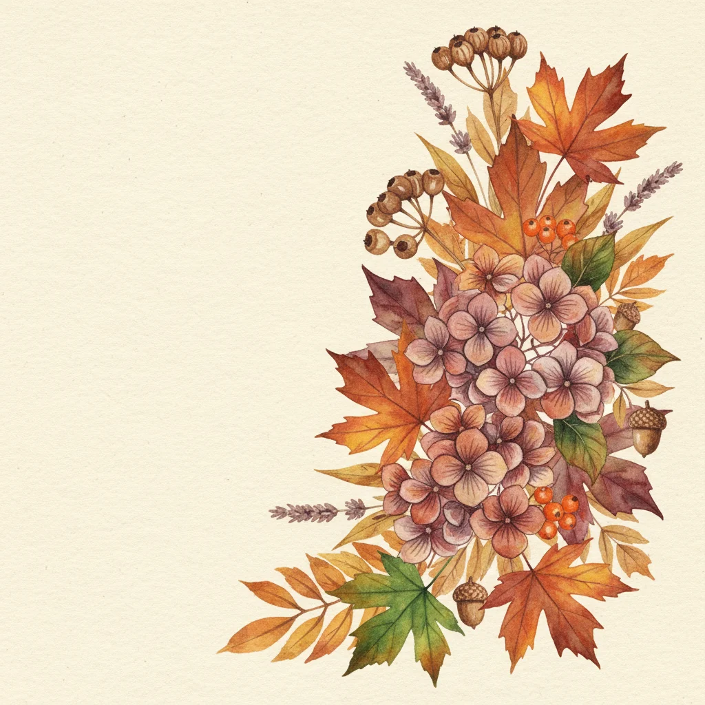 Autumn Harvest — a free save the date invitation template on InviteDrop