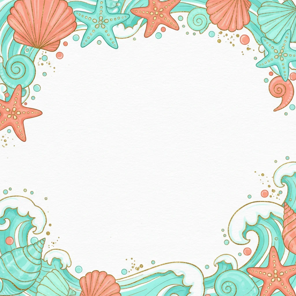 Beach Party sweet 16 invitation template