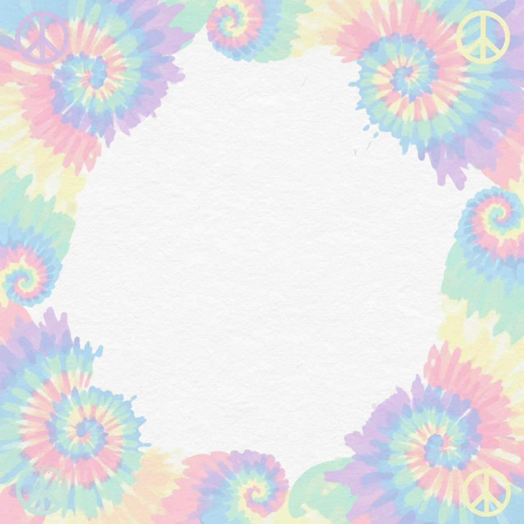 Tie Dye Swirl — a free birthday invitation template on InviteDrop