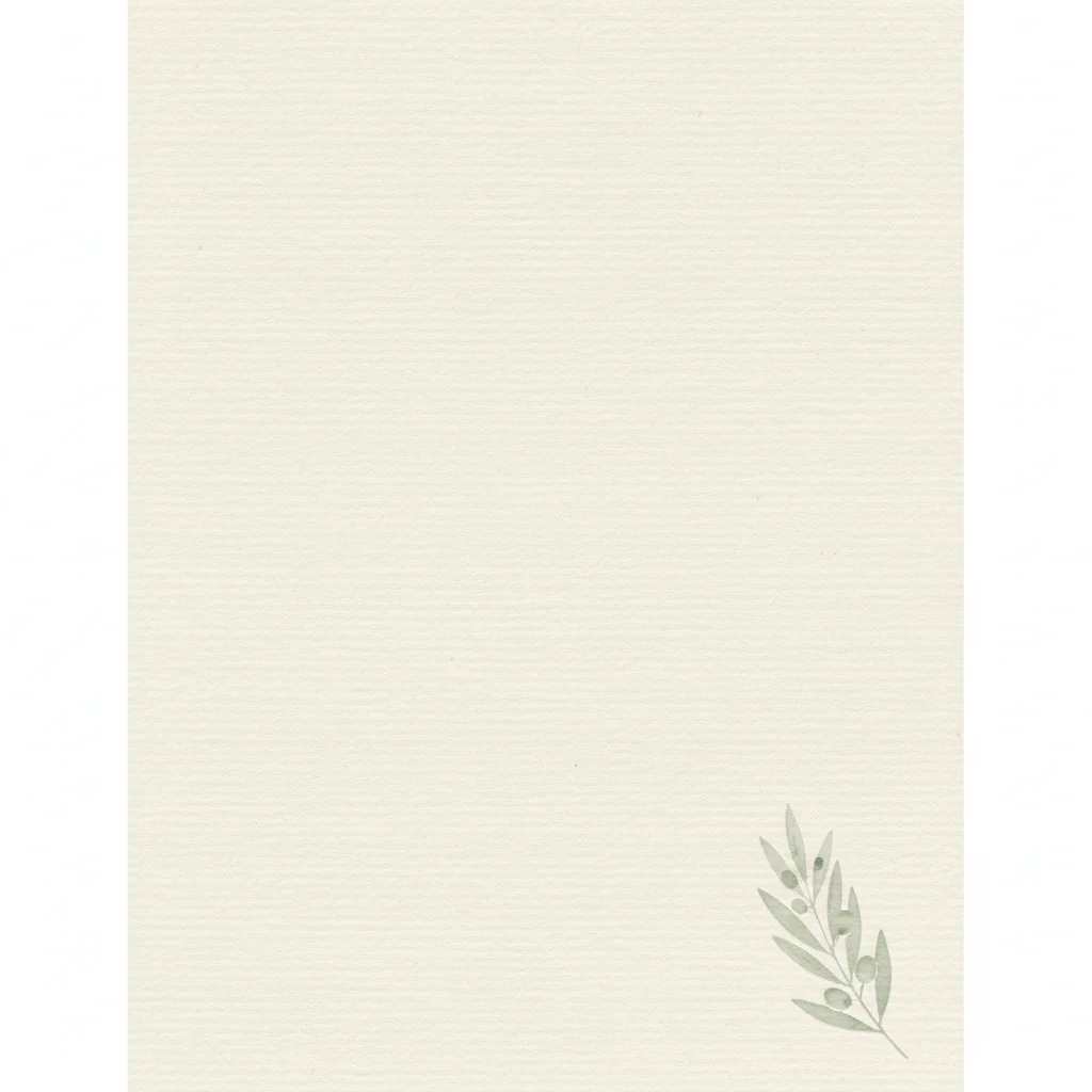 Single Sprig — a free wedding invitation template on InviteDrop